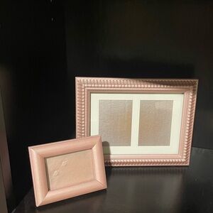 Elegant Pink Photo Frame Set